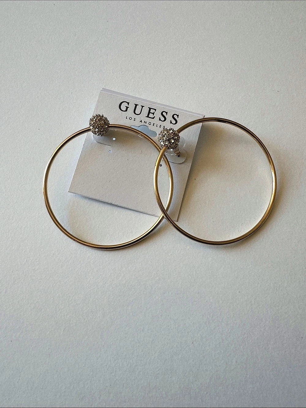 Guess Gold Hoop Earrings
